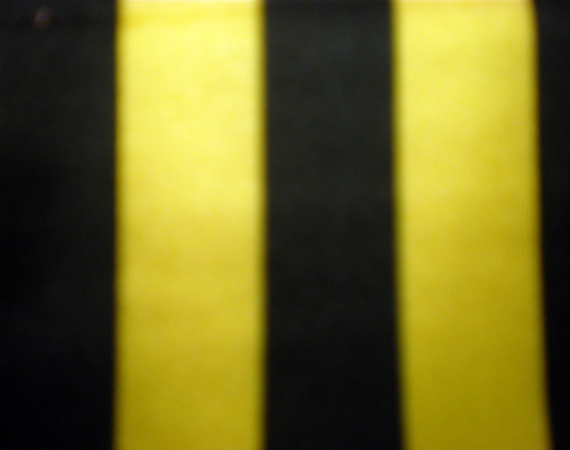 5.Yellow-Black 1/2" 4Way Stripes